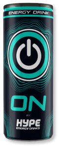 Hype’s ON energy drink in a can.