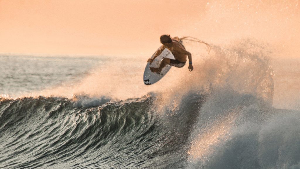 Surfer Bryan Perez